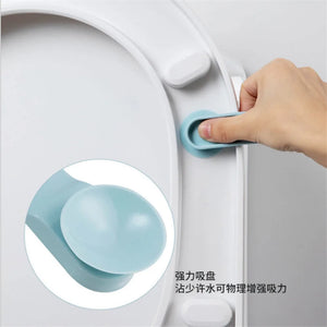 Toilet lid lifter bathroom silicone suction cup anti-dirty handle handle lifter lid lifter, toilet seat flipper