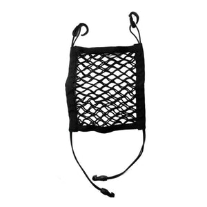 Cargo Net for Motorcycle Helmet Storage High-Elastic Double Layer Bungee Net Luggage Strap Rack Organizer for Motorbike 25X30cm