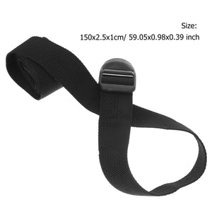 3pcs Baggage Belts 1.5m Practical Tie Down Strap Strong Ratchet Belt Suitcase Safety Strap Cargo Lashing with Press