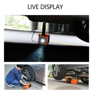 12V Car Electric Hydraulic Jack Kit 5Ton Automatic Lifting Jacks with Tire Inflator Pump Wheel Disassembly Replacement Aid Tools