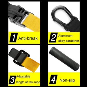 Suspension Trainer Fitness Strength Power Vitality Band and Adjustable Yoga Belt Wall Mount Professional Suspension Trainer