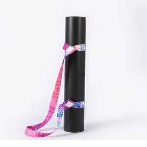 Yoga Mat Strap Belt Adjustable Sports Sling Shoulder Carry Strap Belt Exercise Stretch Fitness Equiment Elastic Yoga Belt