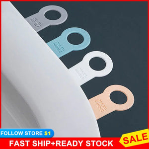 Nordic Toilet Lid Lifters TPR Strong Suction Cup Not Dirty Easy Clean Ring Toilet Seat Handle Cover Holder Bathroom Products