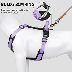 Adjustable with Handle Dog Harness for Small Large Dogs French Bulldog Labrador Harness Puppy Straps Chest Pet Training Products