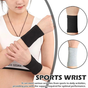 1 Pair Protective Wrist Support Wristband Sports Training Bandage Wraps Band Strap Hand Exercises Carpal Tunnel Brace Wrist K0Z2