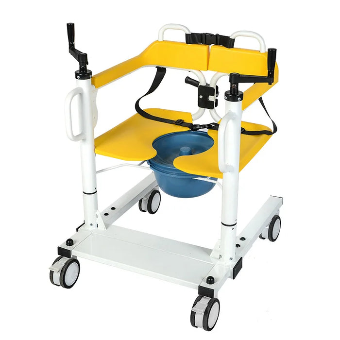 Elderly Patient Manual Transfer Lift Machine Bed Wheelchair Shift Lifter Chair Disabled Paralyzed Nursing Transport Moving Lift