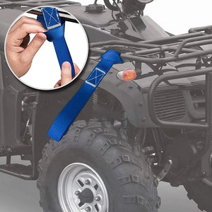 5Pc Soft Loop Tie Down Straps or Securing ATV Motorcycles Scooters Dirt Bikes Lawn Mutipurpose Motor Tie Downs Luggage Straps