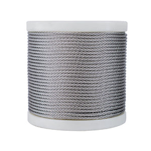 5/10 Meter Steel wire rope with PVC Coated Flexible Soft Transparent Cable Lighting Curtain Cord Suspension ropes 1/2/3/4/5/6mm