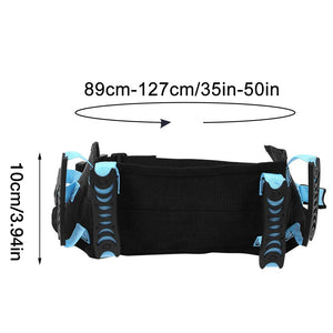 Gait Belt Transfer Belts for Lifting Seniors, Walking and Standing Assist Aid for Bariatric, Elderly, Handicap, Therapy, 1Pc