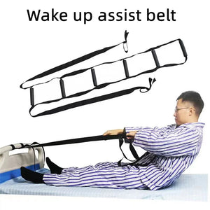 Household Elderly Get Up Aid Disabled Get Up Assist Belt with Handrail Bed Ladder Assist Strap Pull Up Sit Up Rope Ladder