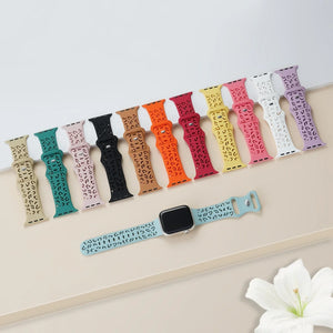 Dog Paw Silicone Strap for Apple Watch Band 44mm 41mm 42mm 40mm 49 45 38 Correa Bracelet iWatch Series Ultra 2/9/8/7/6/5/4/3/SE