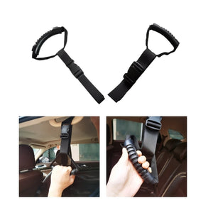 Car Grab Handle Adjustable Standing Aid Safety Handle Car Hand Hook Easy Installation Disability Help Wear Resistant Universal