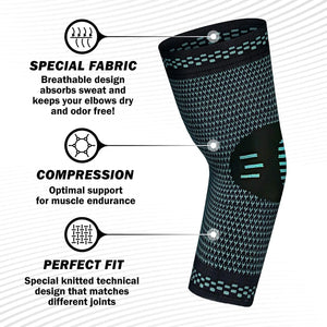 1PCS Elbow Brace Compression Support Sleeve for Tennis Elbow Brace Strap Tendonitis Epicondyt Elbow Arthritis Weightlifting Gym