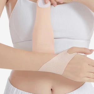 GOBYGO 1Pcs Adjustable Ultra Thin Wrist Strap Breathable Wrist Support For Gym Exercise Arthritis Tendonitis Sprains Pain Relief
