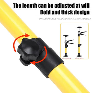 Cabinet Lifting Jacks Labor-Saving Telescopic Steel Hand Work Support Rod Hand Jack Stands Third Hand Tool for Drywall Range