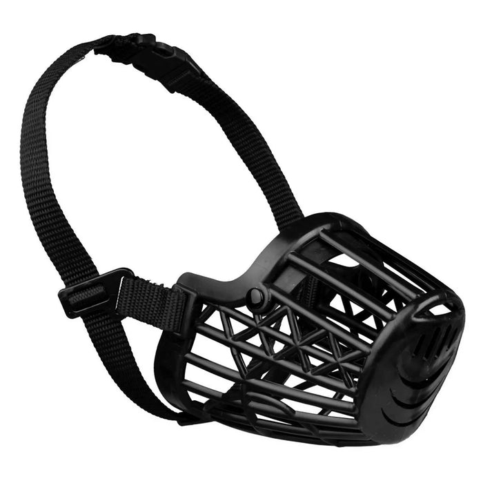 Dog Muzzles With Adjustable Straps Plastic Basket Cage For Pet Dogs Anti-biting Mask No Bark Bite