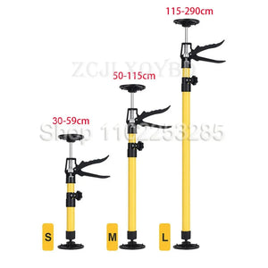 Upgrade Hand Lifting Tool Labor-Saving Arm Jack Door Panel Drywall Lifting Cabinet Board Lifter Tile Height Adjuster 115-290cm