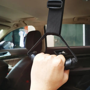 Car Grab Handle Adjustable Standing Aid Safety Handle Car Hand Hook Easy Installation Disability Help Wear Resistant Universal