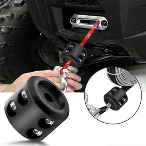 7700LBs Winch Line Cable Rope Winches Towing Hook Stopper Rubber for ATV SUV UTV Truck Offroad Accessories