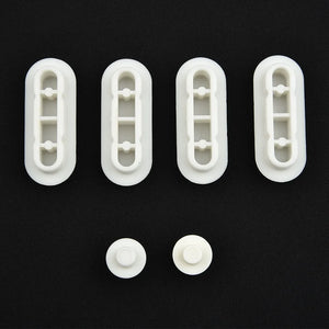 Toilet Lid Cushion Antislip Gasket Toilet Seat Pad Buffers White Stop Bumper Shock Absorber Bathroom Toilet Seat Lifter Kits