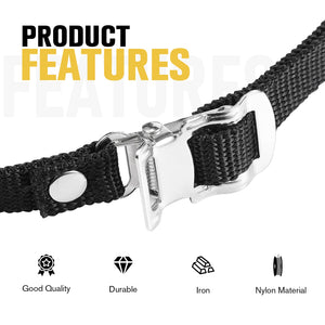 4Pcs Pedal Strap Toe Strap Replacement Strap Exercise Bike Fixed Accessories Muzzle Fixed Rope Purchase Products