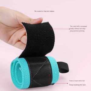 Women Fitness Wrist Wraps Weightlifting Bench Press Deadlift Wristband Sports Compression Gym Wrist Support Strap LARA STAR