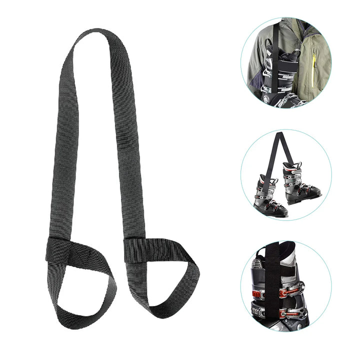 Skate Straps Ski Suspenders Roller Snowboard Carrier Rope Fixing Strap Leash Portable Shoulder Sling Leash Polyester Yoga Mat