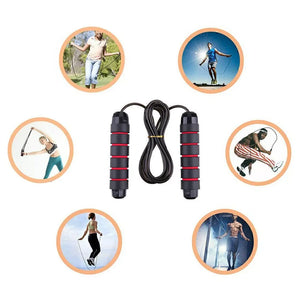 2.8/3m Ropes To Jump Crossfit Portable Fitness Equipment Aerobics Fast Steel Wire Jump Rope Boxing Yoga for Woman Man WeightLoss