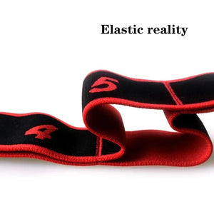 Fitness Exercise Women Man Latin Dance Elastic Stretch Belt Exercise Pull Strap Sports Yoga Resistance Band For Body Building