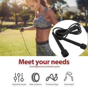 Speed Jump Rope Professional Men Women Gym PVC Jumping Skipping Rope Adjustable Fitness Equipment Muscle Boxing MMA Training