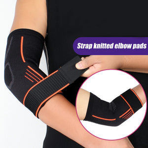 MTATMT 1Pcs Elbow Brace Compression Support Sleeve for Tendonitis, With Adjustable Strap For Tennis, Golf, Weightlifting