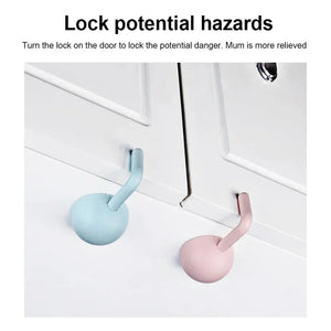 1/2/3pc Multifunctional Baby Safety Lock Anti-Pinch Hand Children Safety Cabinet Door Drawer Locks Security Refrigerator Buckle