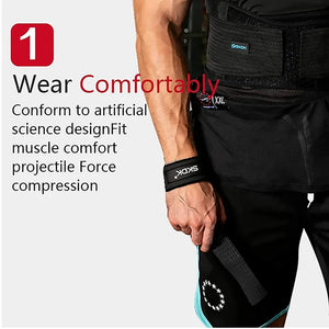 Weightlifting Wrist Straps Strength Training Adjustable Non-slip Gym Fitness Lifting Strap Wrist Support Sports Grip Band