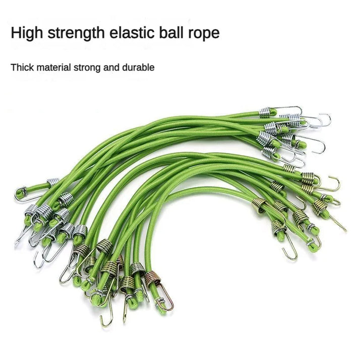 Heavy Duty Elastic Rope Elastic Bungee Cords Luggage Cord 25-30cm Tow Bungee Child Cycling Stretch Pull Strap Tow Fixed Rope