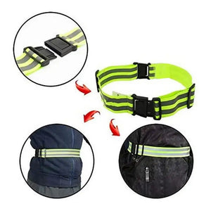 Running Reflective Arm Bands for Wrist Ankle Leg Reflector Armband Night Cycling Safety Light Tape Bracelet Strap