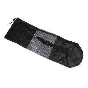 Adjustable Adjustable Strap Mesh Polyester Yoga Pilates Mat Bag Compressed Pouch