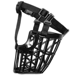 Dog Muzzles With Adjustable Straps Plastic Basket Cage For Pet Dogs Anti-biting Mask No Bark Bite