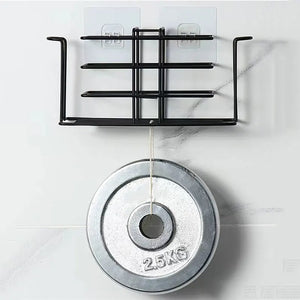 Seamless Adhesive Hooks Wall Mount Rack Strong Non-Marking Patch Patch Accessories Grab Hook For Racks Baskets Home Supplies