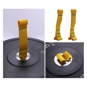 Fitness Belt Loading Pin Machine Attachments Wear-resistant Aiding Handheld Heavy Duty Straps Dumbbell Plate Weight-bearing Rope