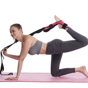 Yoga Flexibility Stretch Band of Leg Fascia Stretcher Strap for Ballet Gymnastics Trainer Yoga Flexibility Leg Stretch Belt