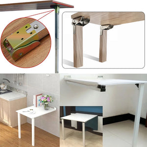 90 Degree Self-Locking Folding Hinge Sofa Bed Dining Table Lift Support Connection Cabinet Hinges Furniture Hardware Accessories