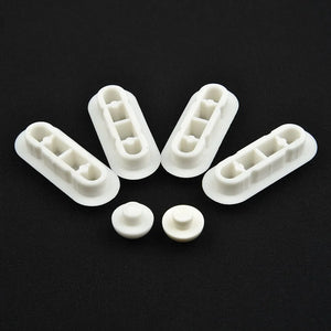 Toilet Lid Cushion Antislip Gasket Toilet Seat Pad Buffers White Stop Bumper Shock Absorber Bathroom Toilet Seat Lifter Kits