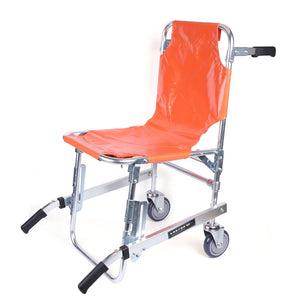 350lbs EMS Stair Climbing Chair Foldable Stair Lift Wheelchair Ambulance Firefighter Evacuation Use for Elderly Disabled