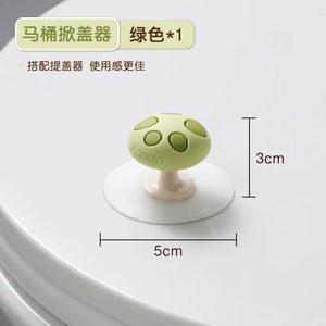 Toilet Lid Lifter Creative Toilet Seat Handle Anti-Dirt Handle Silicone Handle Lid Remover Toilet Bowl Lifter Bathroom Products