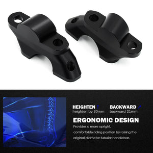 For Tiger Sport 660 Accessories Handlebar Riser Motorcycle Lifting Handlebar Clamp Extend Adapter Sport660 2022 - 2023