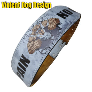 Violent Dog Weightlifting Belt for Men & Women Powerlifting Belt Gym Heavy Duty Workout Belt for Weight Lifting Deadlift Squats