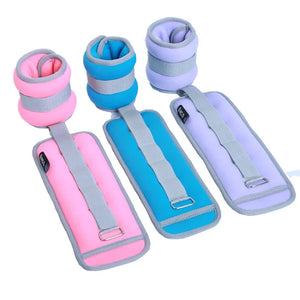 Hand Wrist Leg Arm Ankle Weights Exercise Equipment with Adjustable Straps for Walking Fitness Gym Yoga Pilates Aerobics