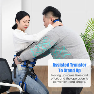 Stroke Patient Transfer Belt Moving Paralyzed Disabled Elderly Wheelchair Bed Lifting Aids Walking Rehabilitation Waist Strap