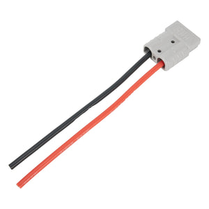 50A 600V For Anderson Connector With Wire Forklift Battery Connector Plug 10awg 12awg Terminals For Energy Electric Vehicles