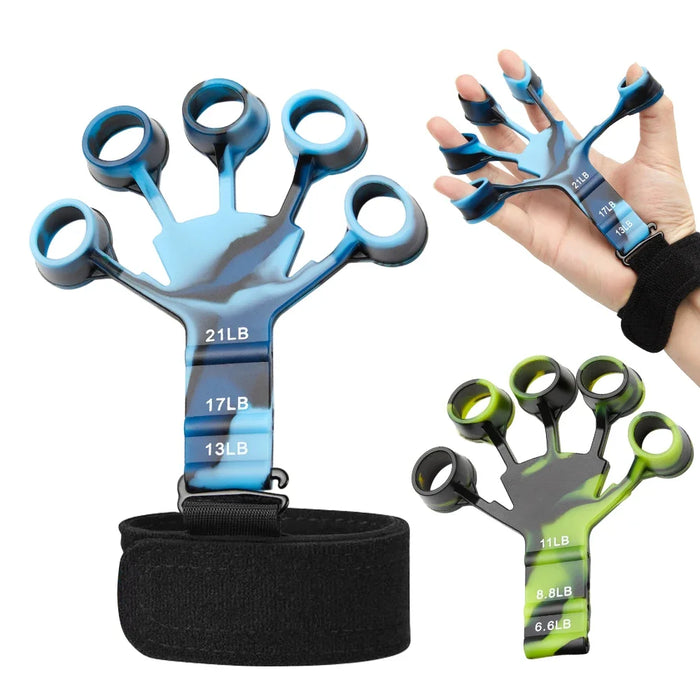 Grip Booster Training and Exercise Finger Stretcher Fist Grip Trainer Gym Body Building Train Practice Hand Enhancer Strength